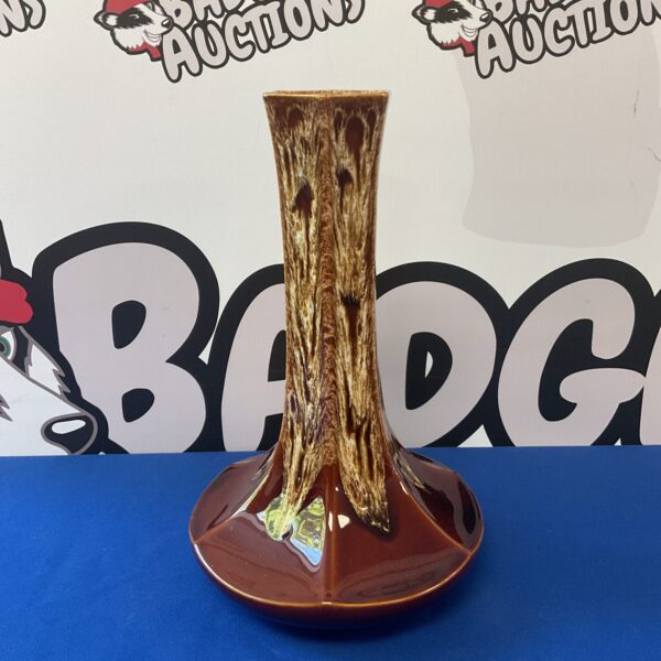 Melba ware arts division fat lava style 12” vase