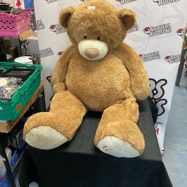 Large Hamleys Bakewell Teddy Bear, approximately 140cm tall.