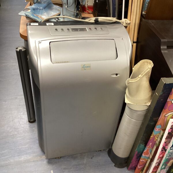 Vintage Airforce climate control machine for industrial cooling and air circulation.