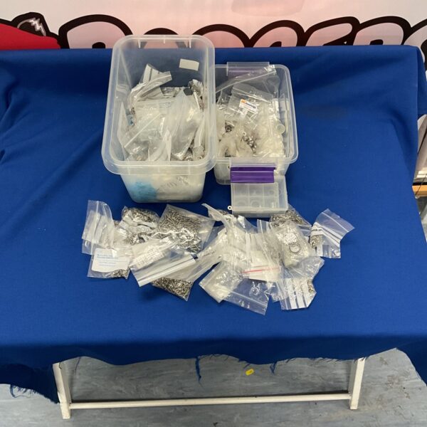 New lot of RC model screws and fittings for hobby projects.