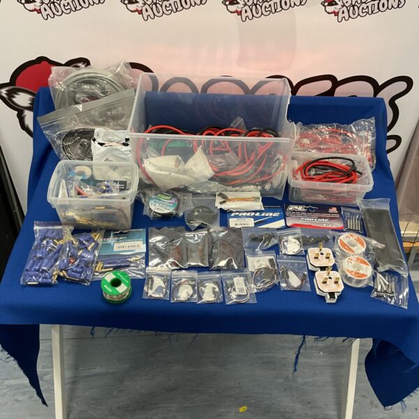 Mixed lot of new RC model parts and accessories.