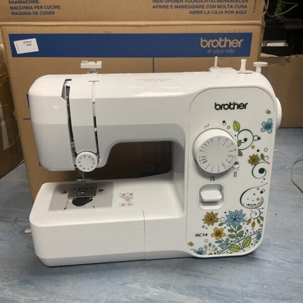 Vintage Brother HC14 sewing machine for home use.