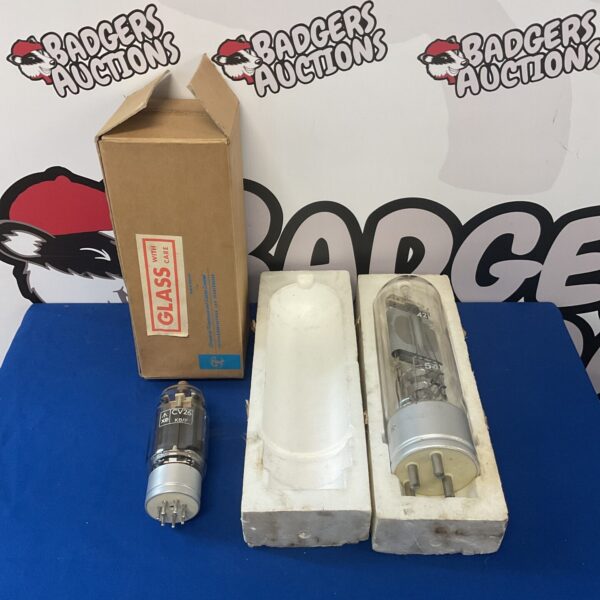 Vintage CV26 and 4212E radio valves in good condition.