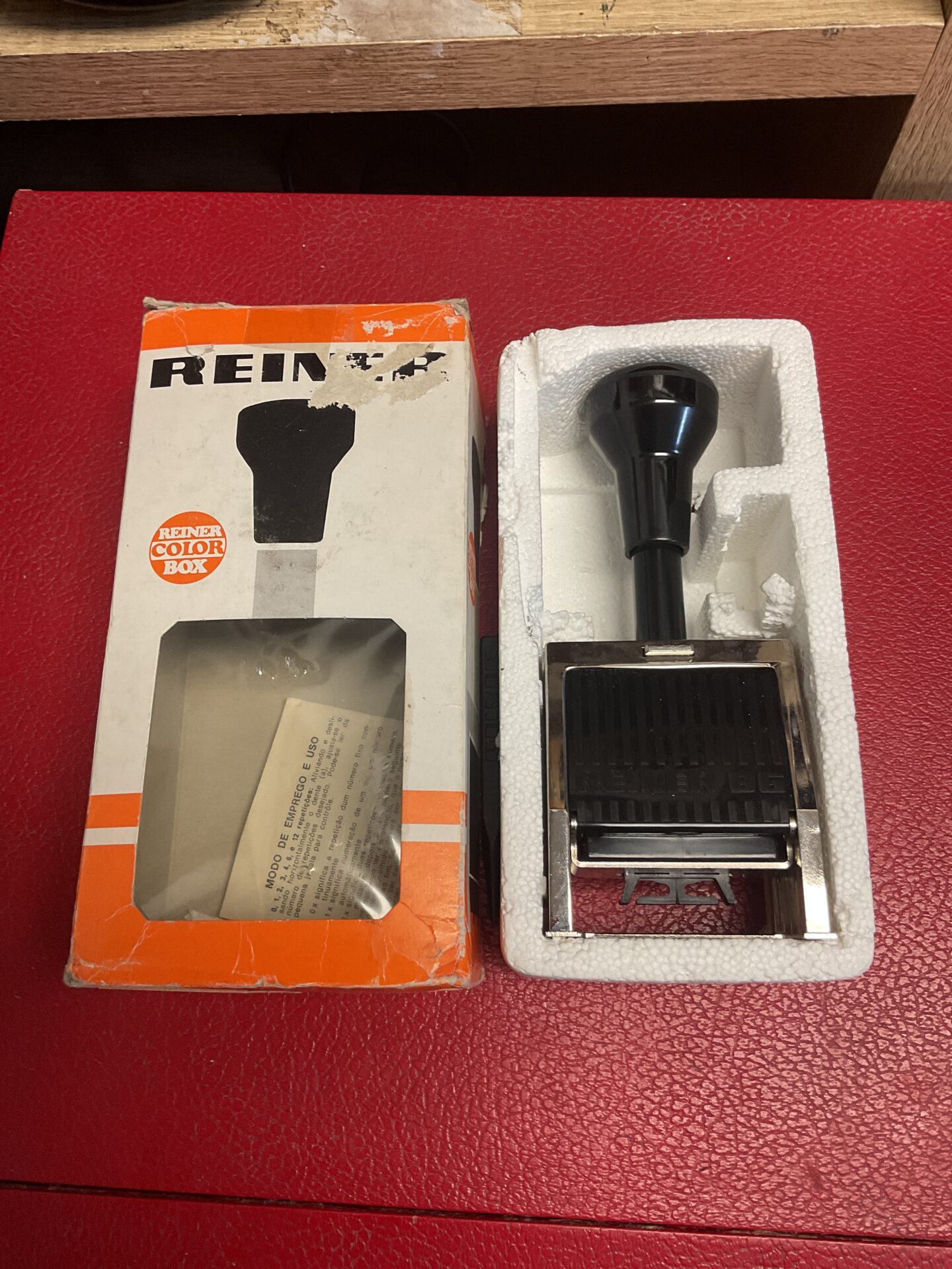 121 Reiner b6 mechanical stamp