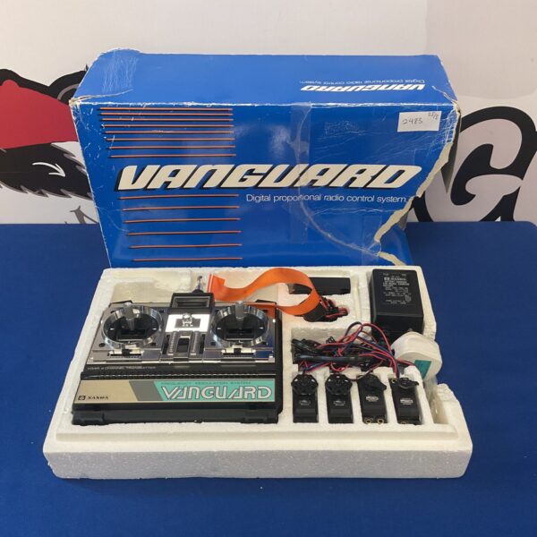 Vintage Vanguard radio control system for model vehicles.