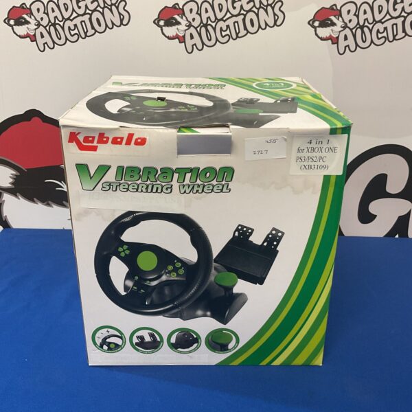 Kabala 4 in 1 racing wheel for multiple consoles.