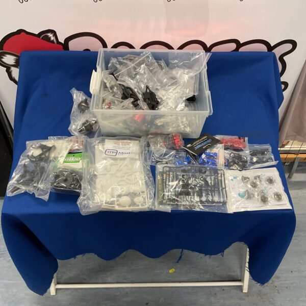 New RC model parts and accessories lot with Fastrax components.