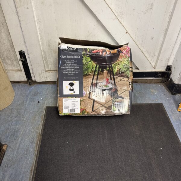 New George Home 43cm barbecue in original packaging.
