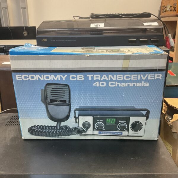 Vintage Economy CB transceiver, 40 channel radio in used condition.