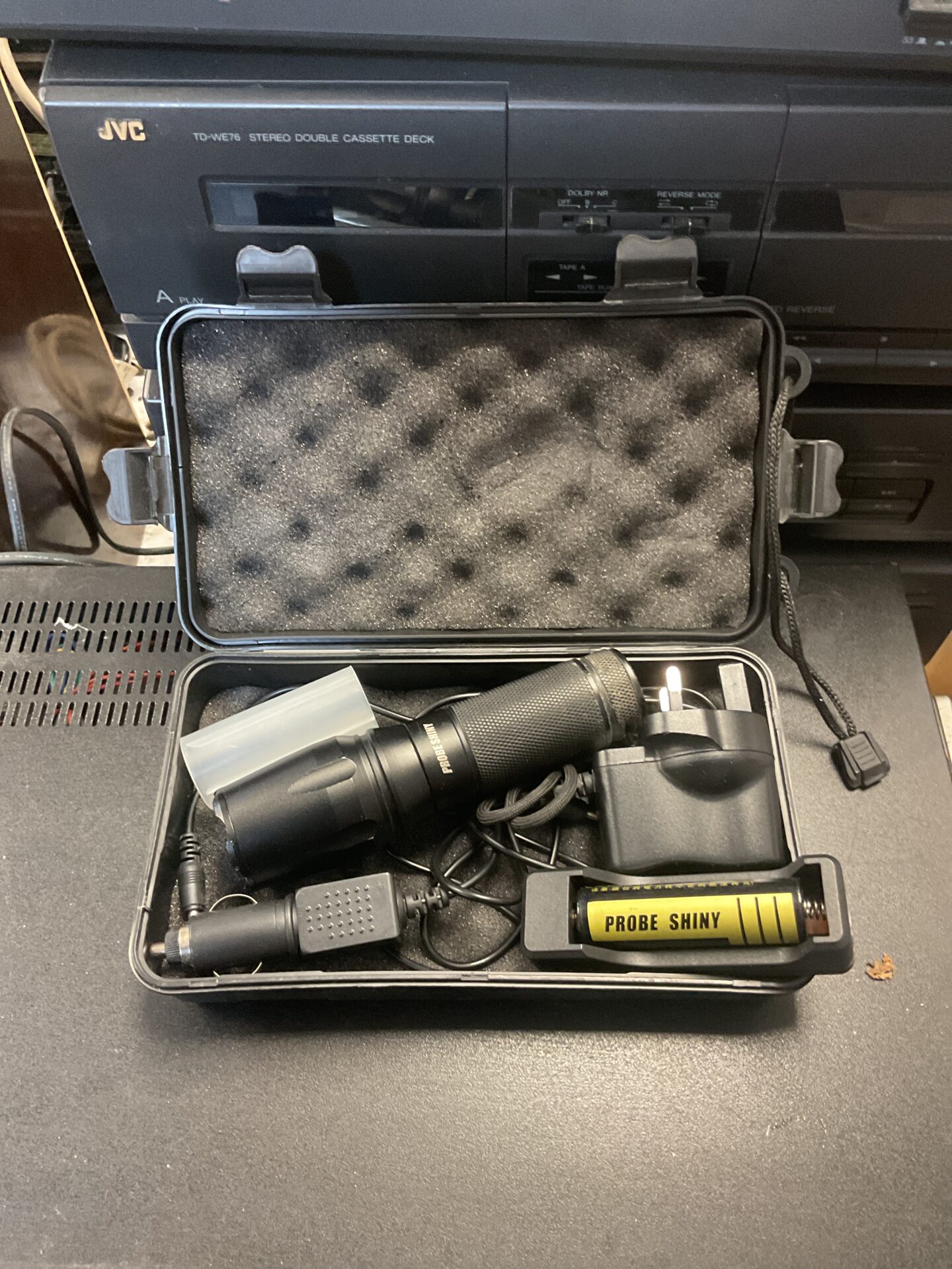 176 Probe shiny led torch