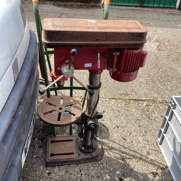 Vintage Northern Industrial Tools pillar drill in used condition.