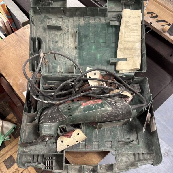 Bosch Omni Tool in original carrying case, versatile power tool.