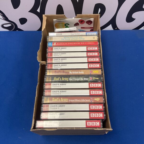 Vintage Dad's Army audio cassette tapes by BBC.