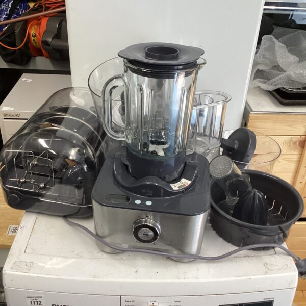 Used Kenwood MultiPro Excel food processor with attachments and jug.