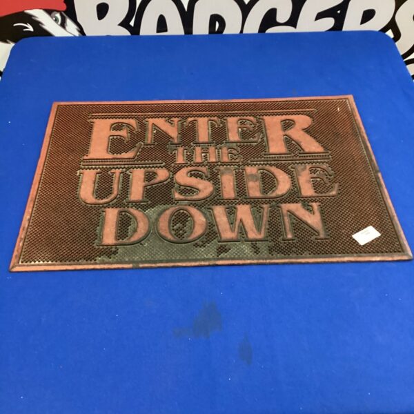 *Stranger Things* door mat inspired by the Netflix series.