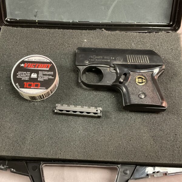 Vintage Rohm RG8 starter pistol for blank firing.