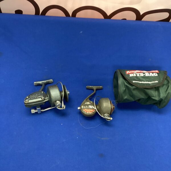Vintage Diamond Superior fishing reel, antique fishing tackle collectible.