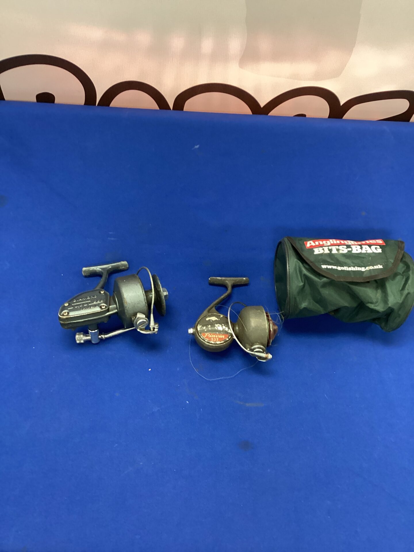 584 Two fishing reels inc Diamond Superior