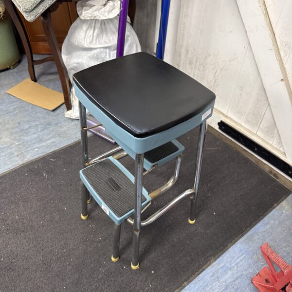 Vintage Champion folding stool in original condition.