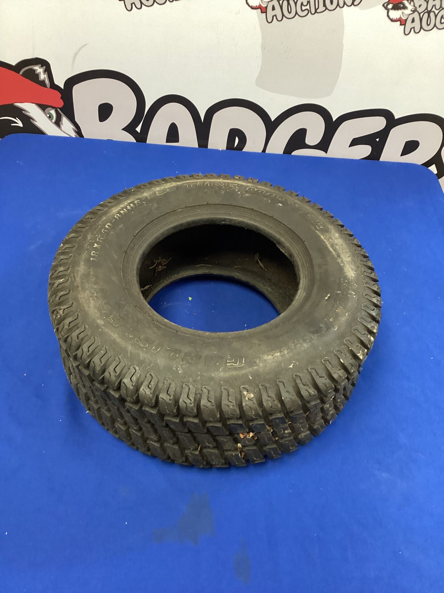931 Carlisle Turf Master 18 x 6.50-8 lawn mower tyre – appears unused