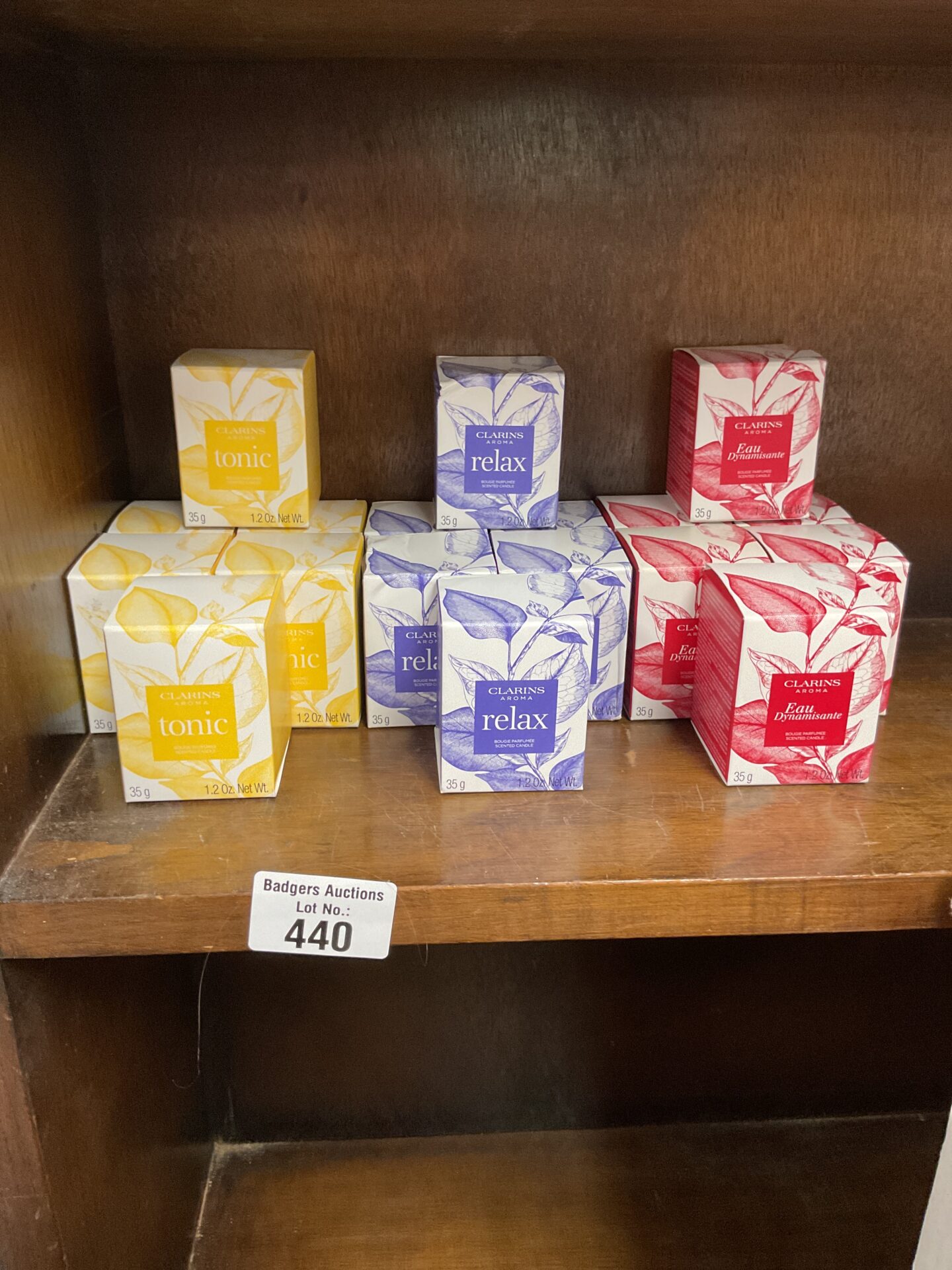 440 Collection of clarins scented candles
