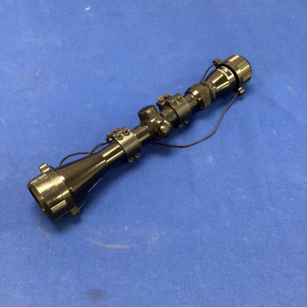 Vintage Nikko Sterling Mount Master 3-9x40 rifle scope for sale.