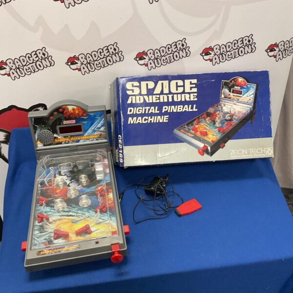 Space Adventure digital pinball machine tabletop arcade game