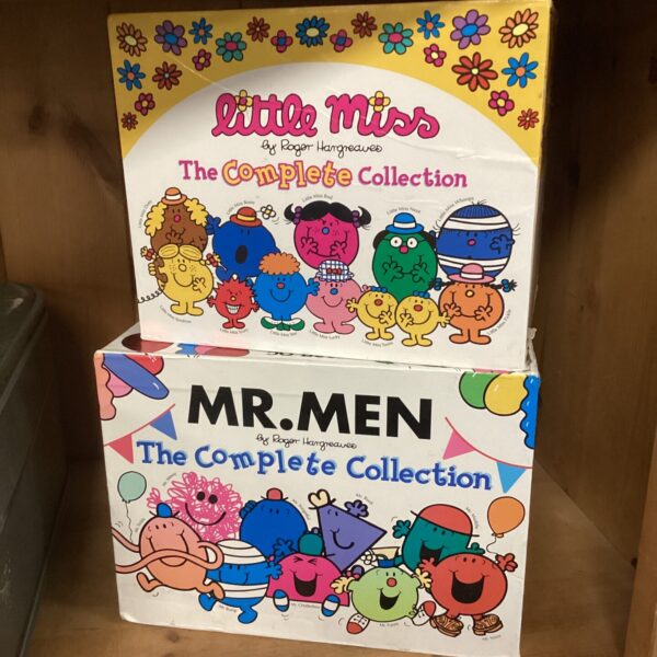 Vintage Mr Men and Little Miss book collection by Roger Hargreaves.