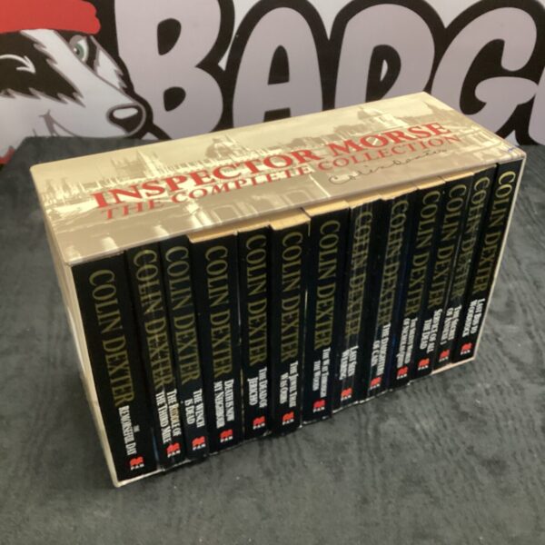 Vintage collection of Inspector Morse books by Colin Dexter.
