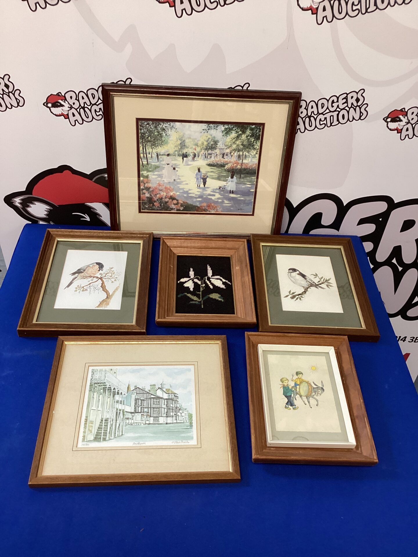 296 Selection of Framed Artwork