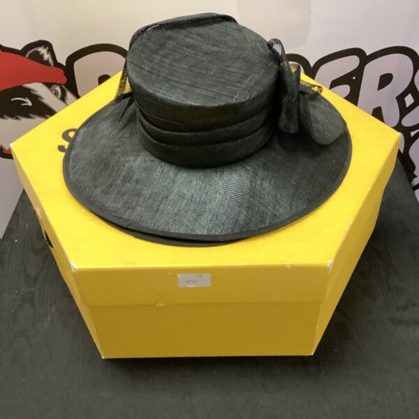 Vintage Mari Ja occasion hat with delicate veil.
