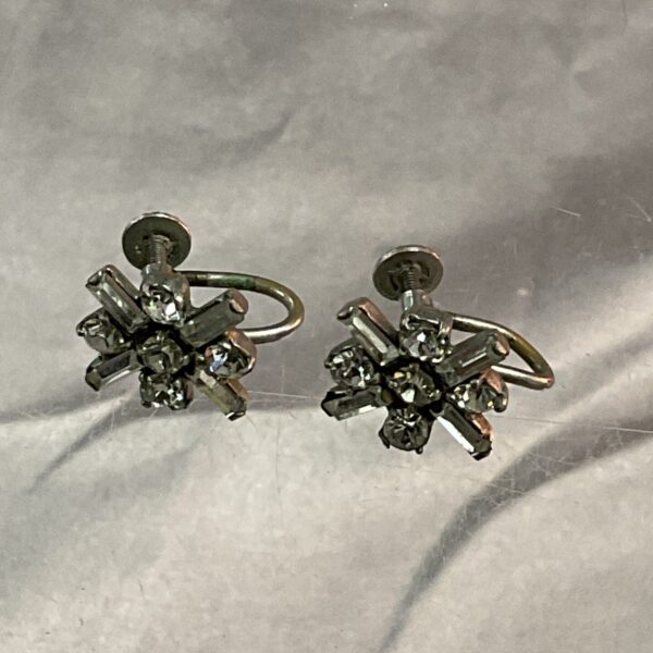 pair of antique art deco earring circa 1930