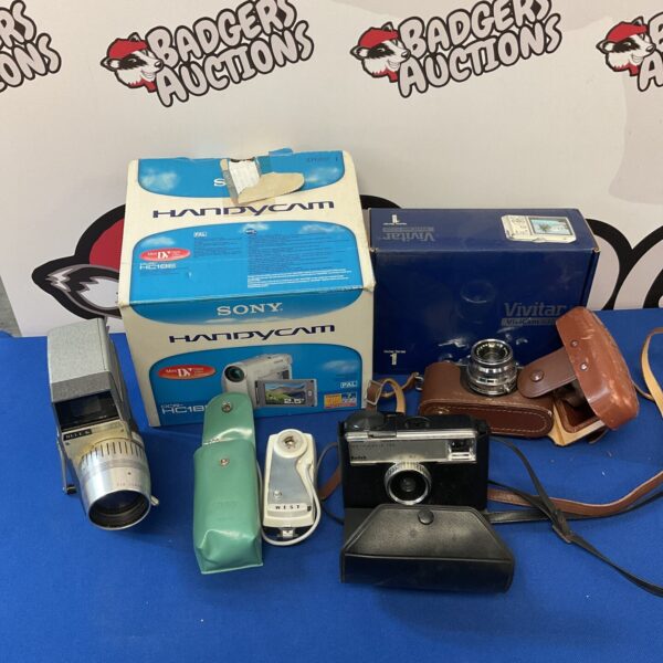 Vintage Sony Handycam camcorder in good condition.
