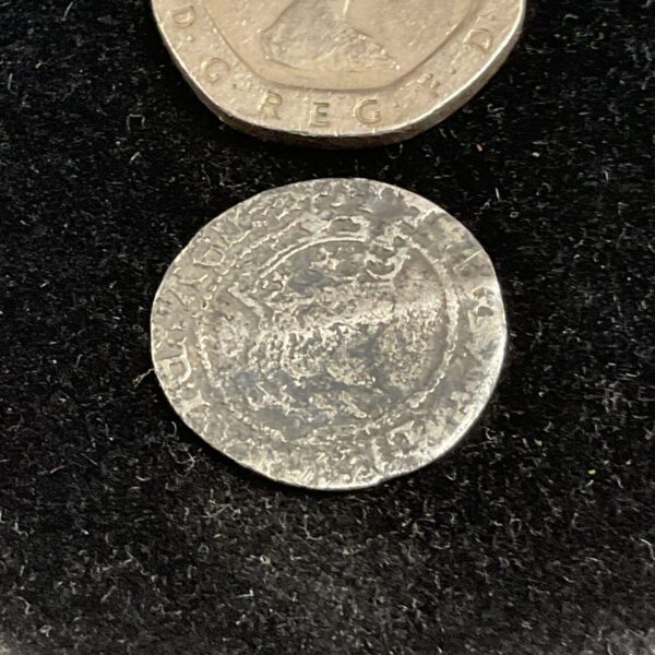 Henry VII silver groat coin obverse, showing the king's portrait.