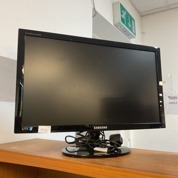 Black Samsung SA300 24 inch LED computer monitor for sale.