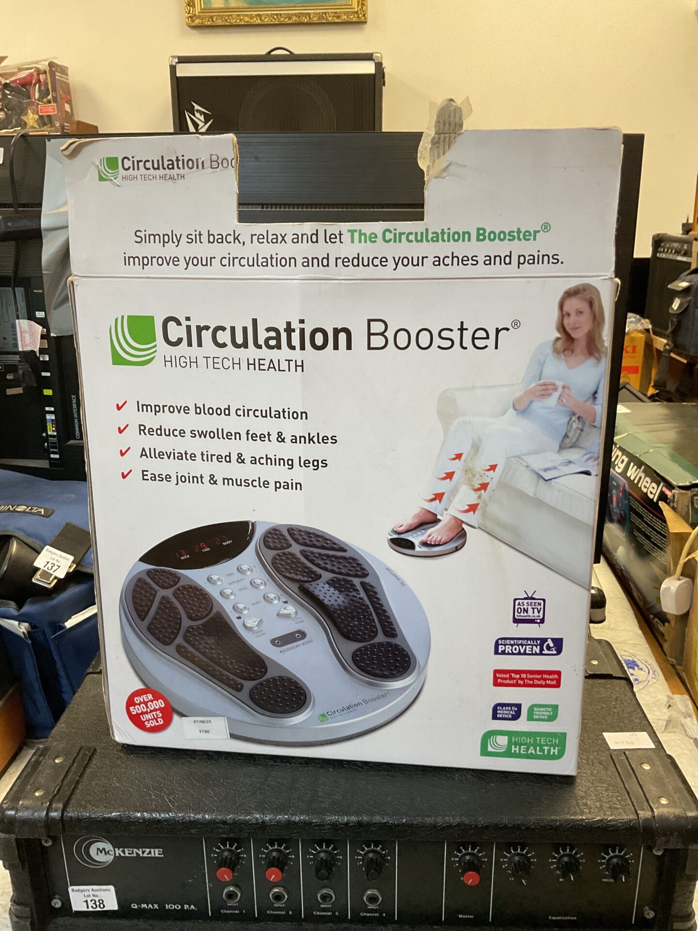 183 High tech health circulation booster