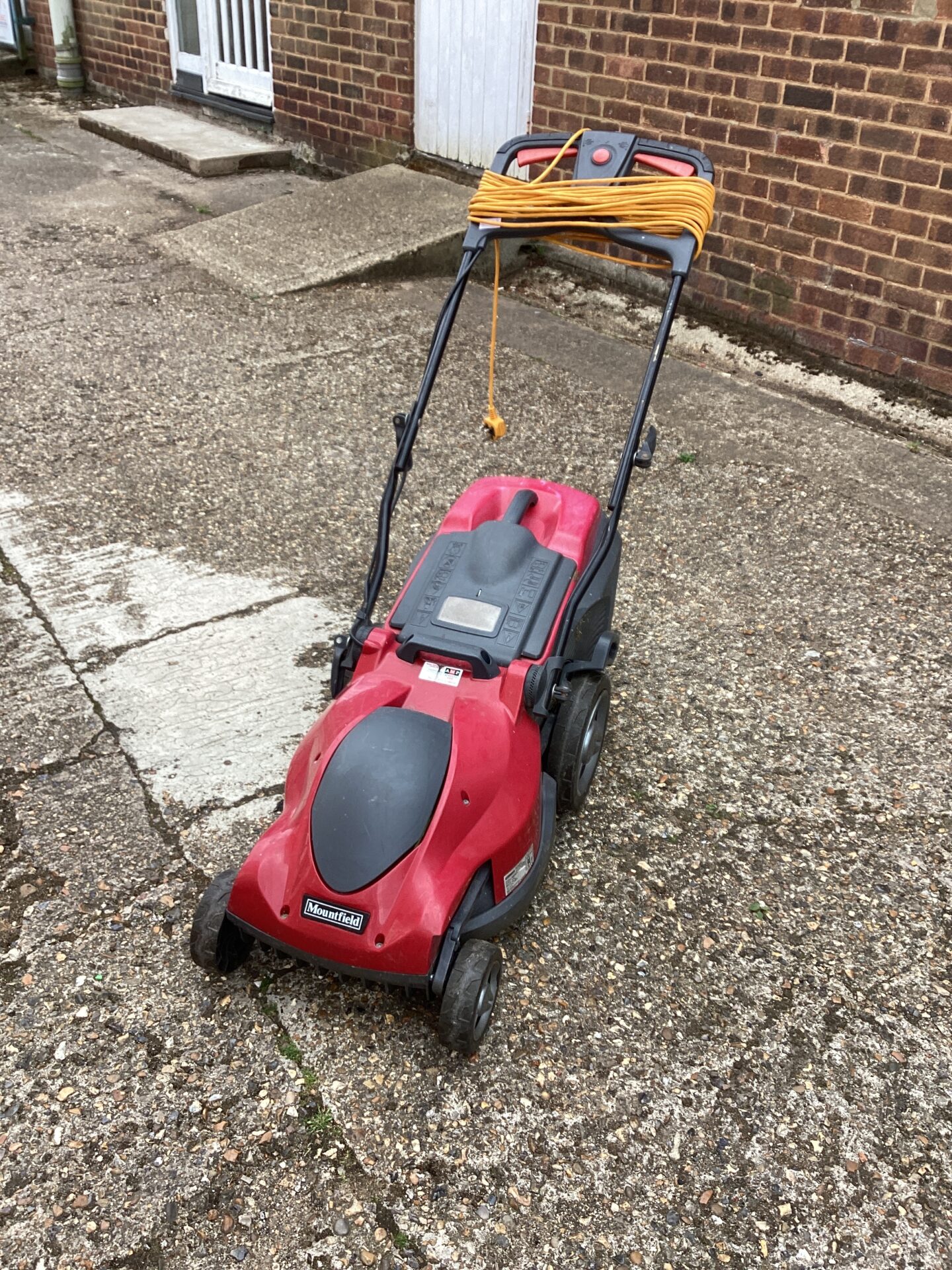 961 Mountfield electric lawn mower sold as seen