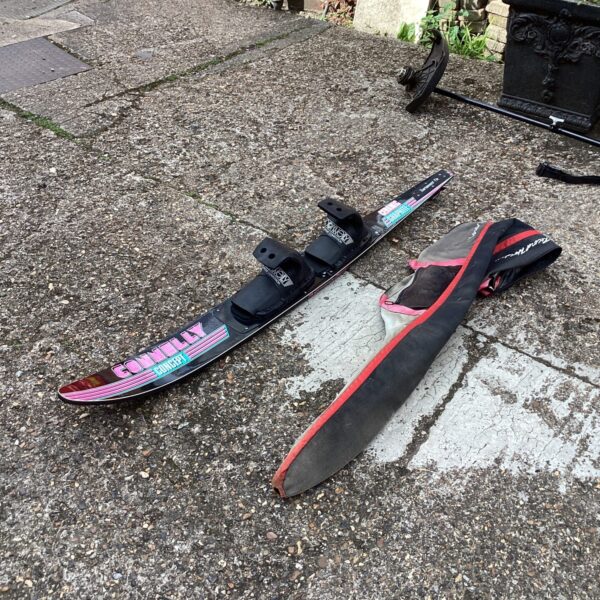 Vintage Connelly Concept water ski in vibrant colours.