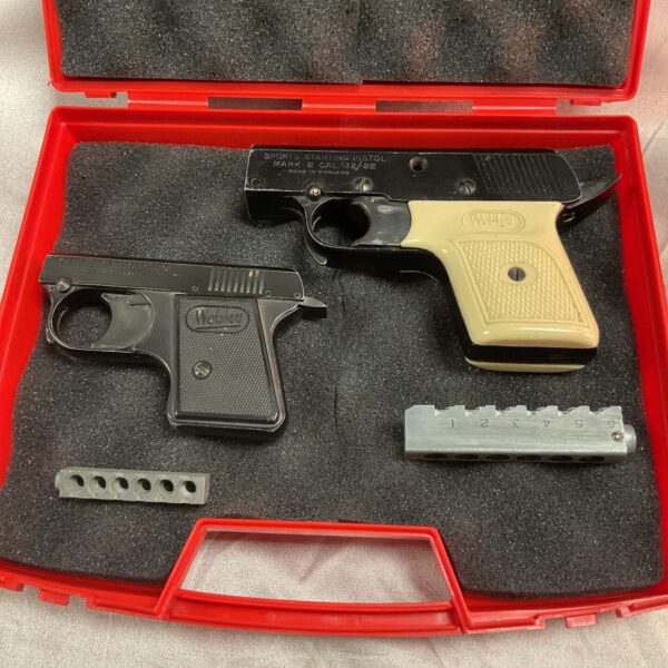 Vintage Webley Starter Pistol for collectors and enthusiasts.