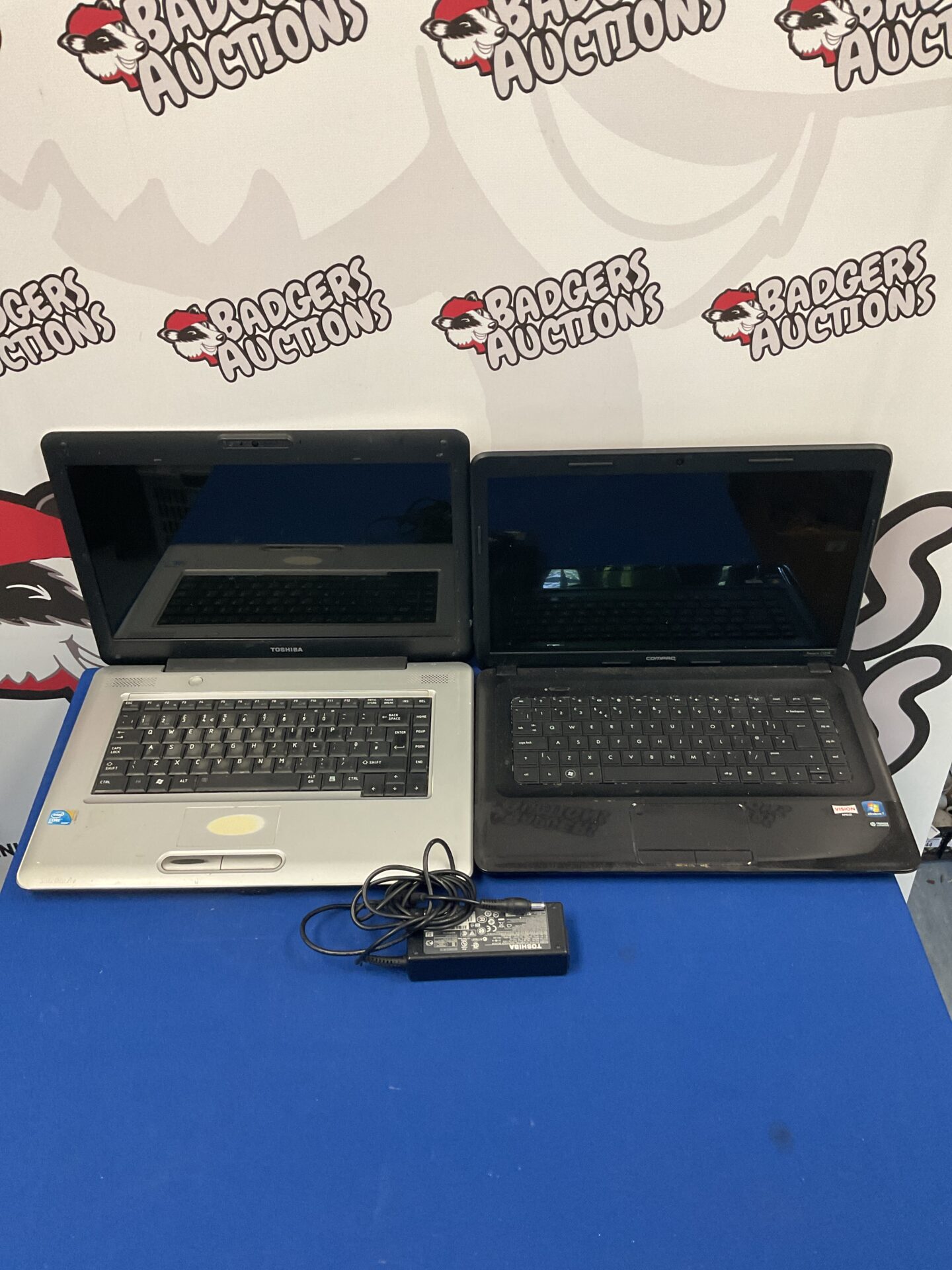 234 Two laptops inc toshiba with charger