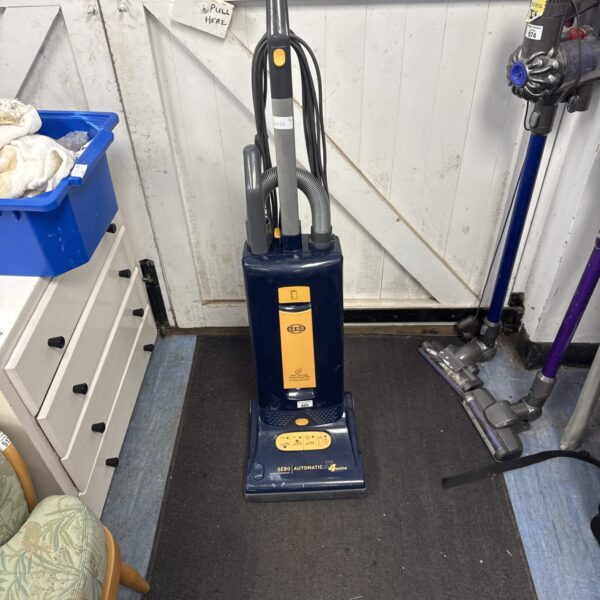Sebo Automatic X4 upright vacuum cleaner in used condition.