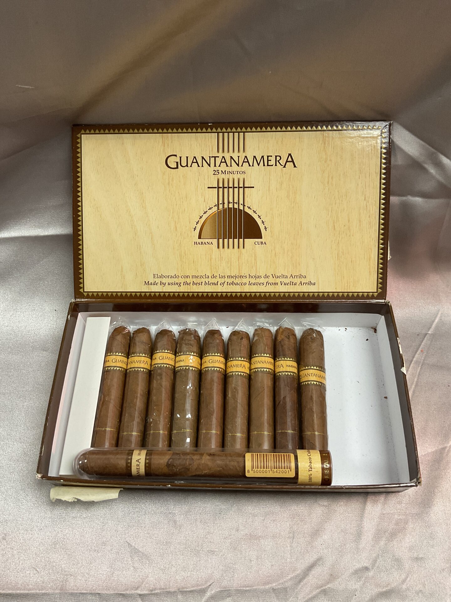660 Part box of Guantanamera Cigars
