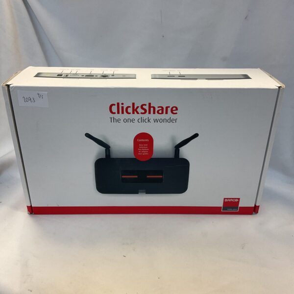 Barco Clickshare base unit for wireless presentation system.