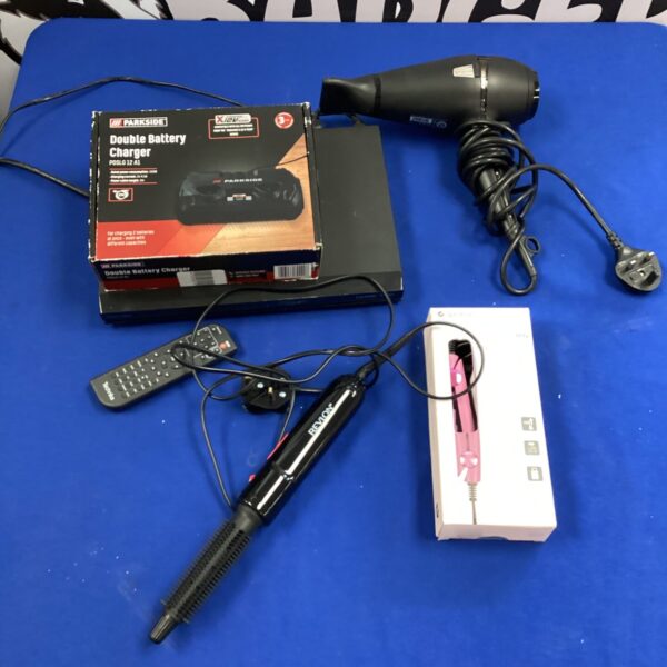 Parkside PDS 12 A1 double battery charger in box.