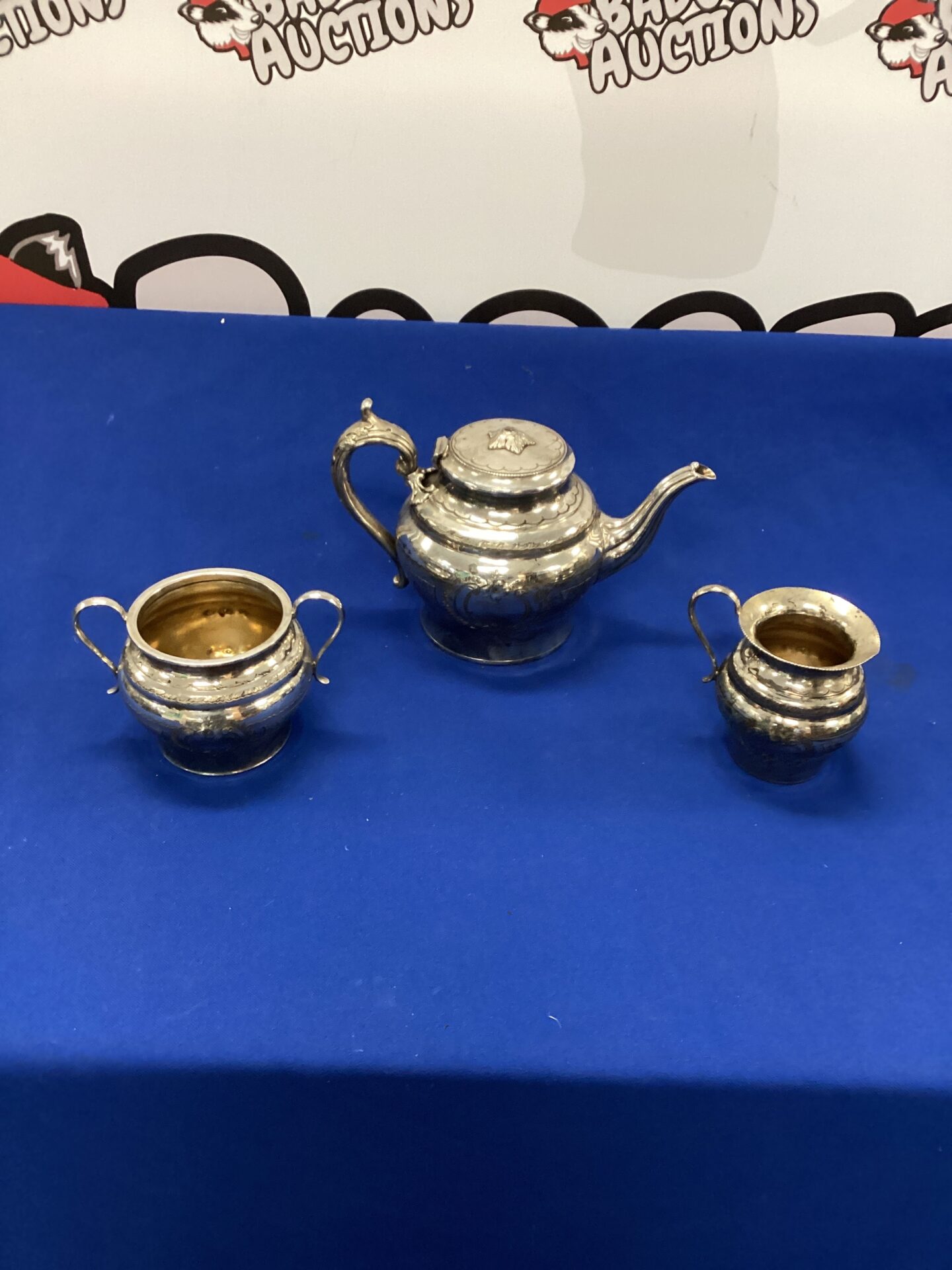328 Vintage Silverplate tea service