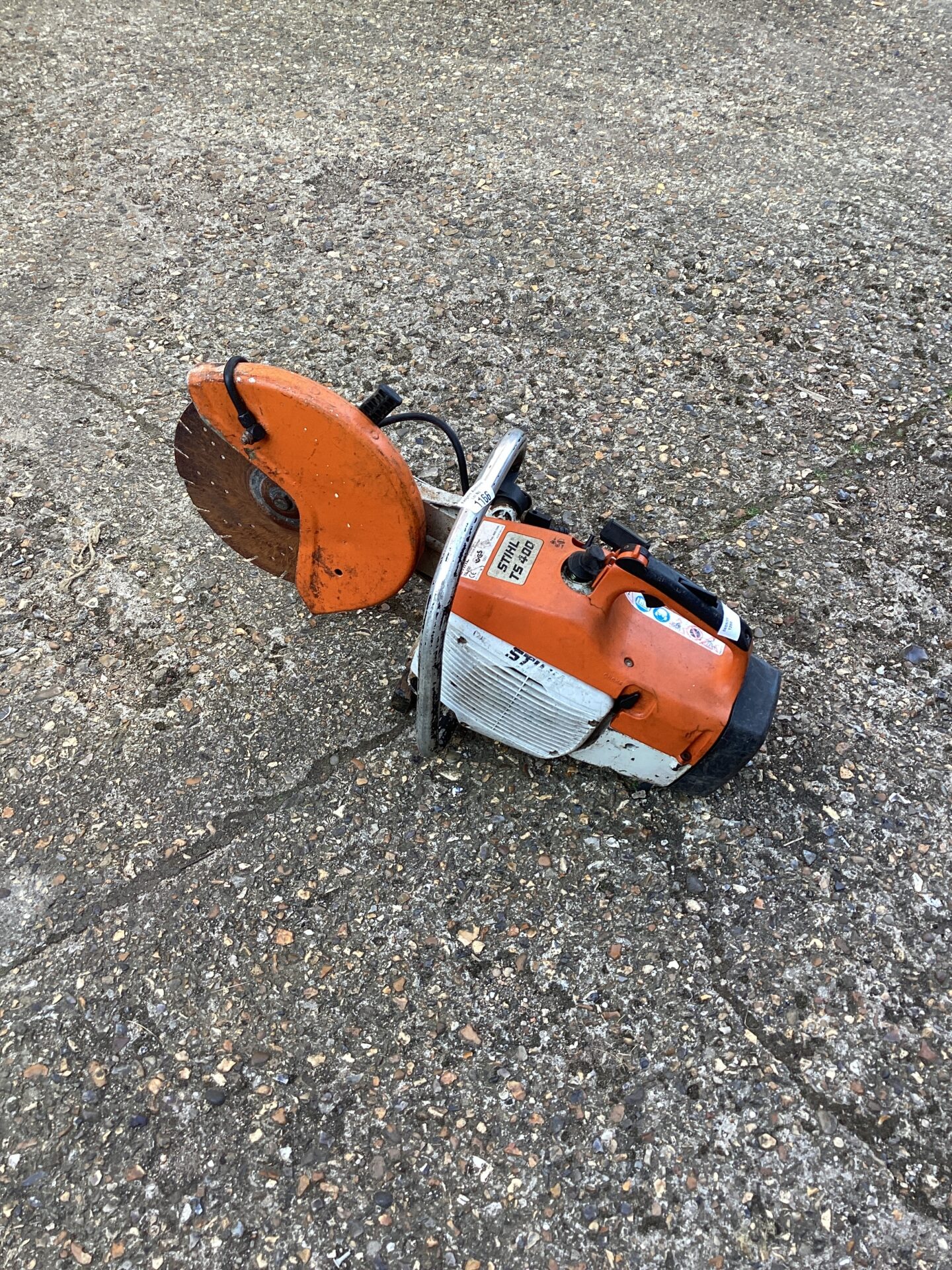 1166 Stihl TS400 Cutter not tested sold as seen