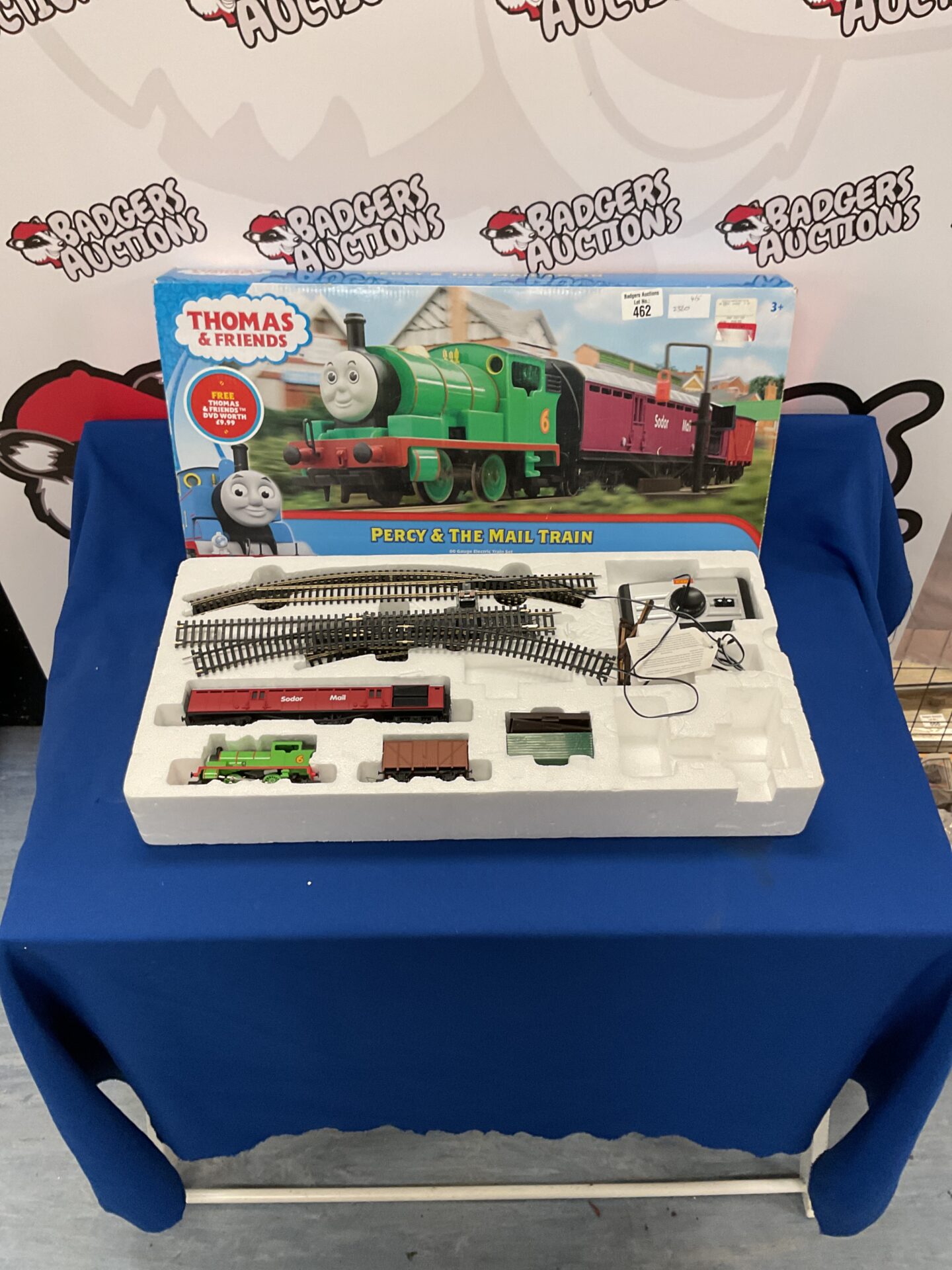 462 Hornby thomas the tank engine percy and the mail train train track set