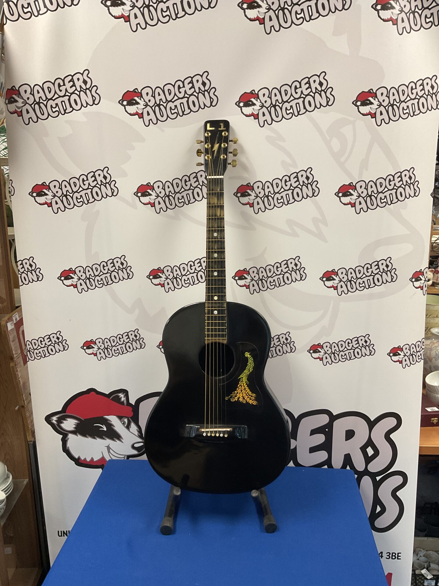 775 L1 electro acoustic customised guitar