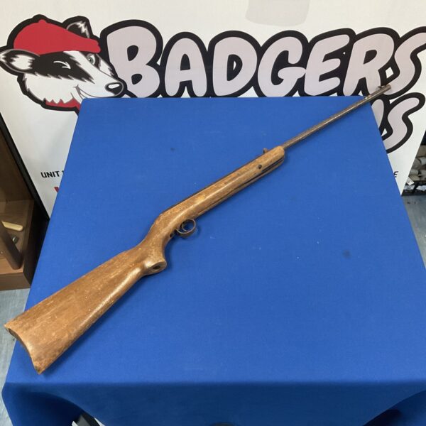 Vintage lever action air rifle for collectors and restoration.