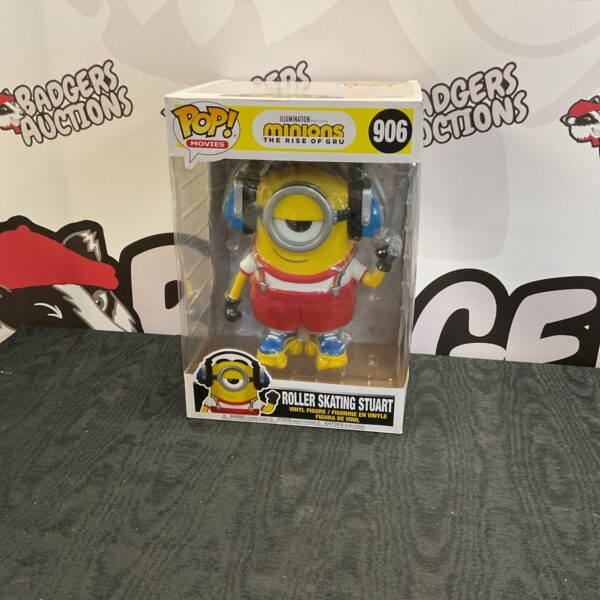 Funko Pop Roller Skating Stuart from The Rise of Gru